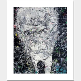 CARL JUNG acrylic portrait Posters and Art